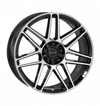 Proline, PFG forged, 10x22 ET21 5x130 84, black polished