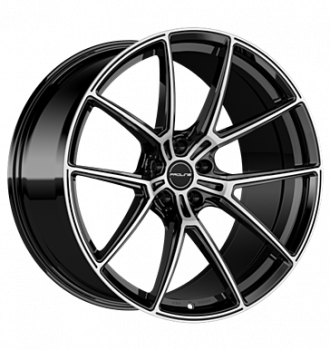 Proline, PFR forged, 10,5x21 ET19 5x112 66,5, black polished