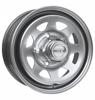 Dotz, Pharao, 6x15 ET45 5x139,7 110, silber