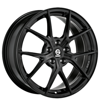 Sparco, Podio, 8x18 ET45 5x120 72,5, gloss black