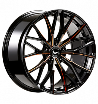 Barracuda, Project 3.0, 8,5x18 ET42 5x120 72,6, Black gloss flashcopper