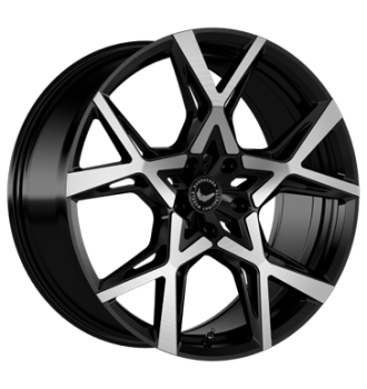 Barracuda, Project X, 10x22 ET30 5x112 66,5, black brushed Surface