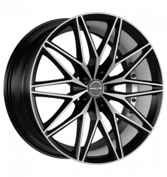 Proline, PXE, 8x18 ET35 5x105 56,6, Black matt polished