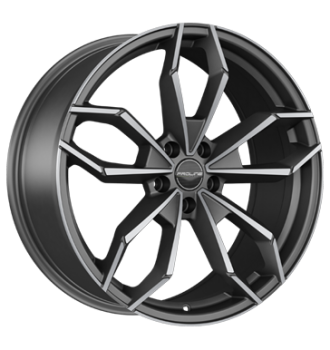 Proline, PXM, 8x19 ET47 5x112 66,5, matt grey polished