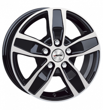 Autec, Quantro, 7x17 ET54 5x160 65,1, schwarz poliert
