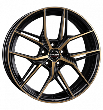 Borbet, QX, 8x19 ET50 5x112 57,1, black bronze matt