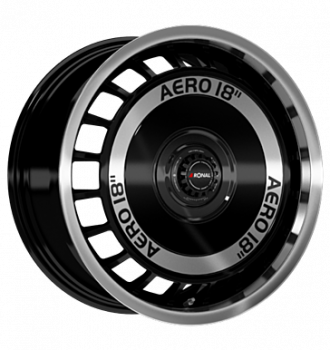 Ronal, R50 REV-B, 8x18 ET35 5x112 76, schwarz-frontkopiert