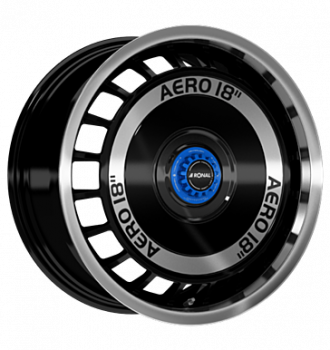 Ronal, R50 REV-M, 8x18 ET35 5x112 76, schwarz-frontkopiert