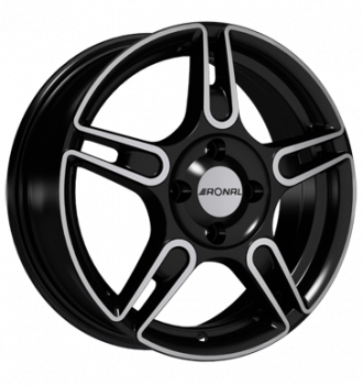 Ronal, R52, 6x16 ET35 4x98 68, schwarz-frontkopiert