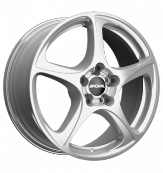 Ronal, R53, 7x16 ET45 5x114,3 82, kristallsilber