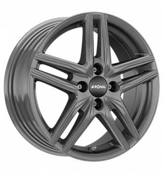 Ronal, R65, 7x17 ET50 4x100 68, cerium grey