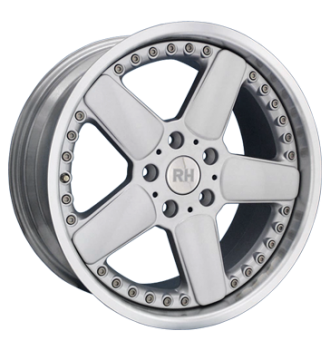 RH, RAM (X) Rad, 10x18 ET30 5x120 74,1, silber Horn Edelstahl