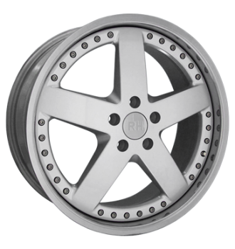 RH, RAT Exclusiv, 11x19 ET61 5x112 158, silber Horn Edelstahl