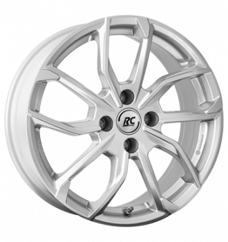 RCDesign, RC34, 6,5x17 ET44 4x100 56,6, kristallsilber