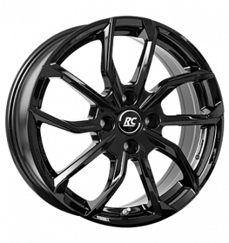 RCDesign, RC34, 6,5x17 ET44 4x100 56,6, schwarz glanz