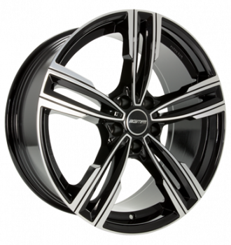 GMP, Reven, 8,5x20 ET25 5x120 72,6, black diamond