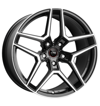 Momo, RF-06, 10x20 ET20 5x112 66,6, matt black polish