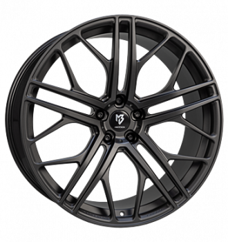 mbDESIGN, SF1, 12x24 ET45 5x112 66,5, schwarz stumpfmatt gepulvert
