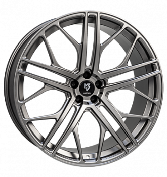 mbDESIGN, SF1, 12x24 ET45 5x112 66,5, grau matt lackiert