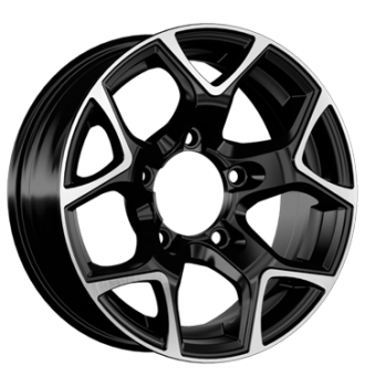 GMP, Sj15, 5,5x15 ET5 5x139,7 108, black diamond