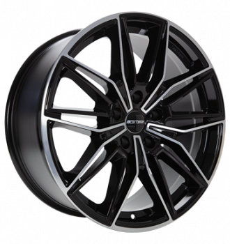 GMP, Specter, 8x19 ET30 5x112 66,6, black diamond