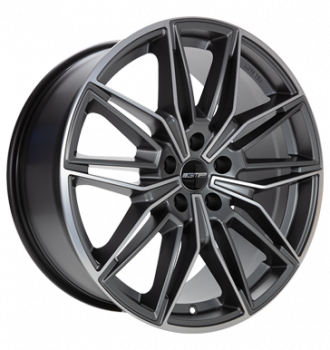 GMP, Specter, 8x19 ET30 5x112 66,6, anthracite matt diamond