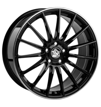 Ultra Wheels, Speed, 8,5x20 ET45 5x112 66,5, black rim polished