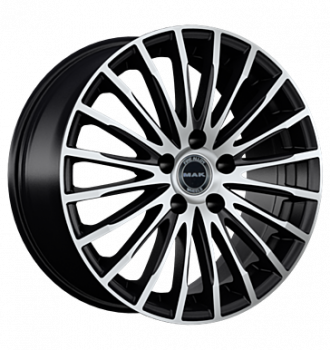 MAK, Starlight, 9,5x19 ET28 5x112 66,6, ice black