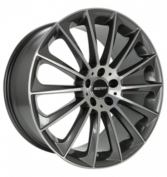 GMP, Stellar, 7,5x18 ET45 5x112 66,6, anthracite diamond