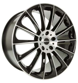 GMP, Stellar, 9x21 ET30 5x110 65,1, black diamond