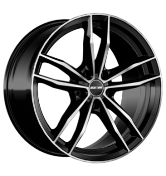 GMP, Swan, 9x19 ET40 5x112 66,6, black diamond