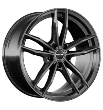 GMP, Swan, 7,5x17 ET25 5x112 66,6, anthracite glossy