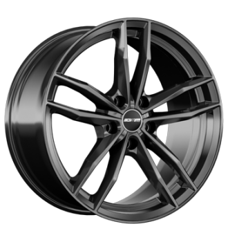 GMP, Swan, 8x18 ET35 5x114,3 64,1, anthracite glossy