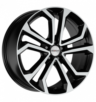 Dezent, TA Dark, 7,5x17 ET50,5 5x108 63,4, black polished
