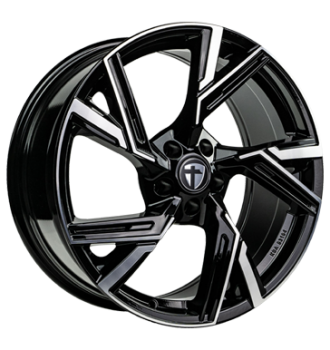 Tomason, AR1, 9x21 ET33 5x112 66,6, black diamond polished