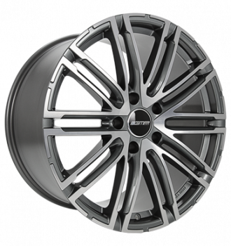 GMP, Targa-S, 11x20 ET70 5x130 71,6, anthracite diamond