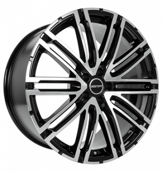 GMP, Targa-S, 11,5x22 ET52 5x130 71,6, black diamond