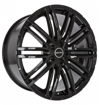 GMP, Targa-S, 11x20 ET52 5x130 71,6, black shiny