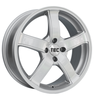 TEC Speedwheels, AS1, 7x17 ET25 4x108 65,1, kristall-silber