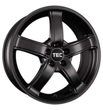 TEC Speedwheels, AS1, 6,5x15 ET45 5x114,3 72,5, schwarz seidenmatt