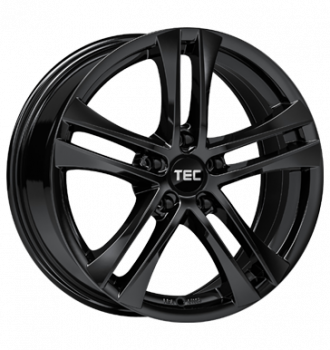 TEC Speedwheels, AS4, 6,5x17 ET44 5x112 66,6, schwarz-glanz