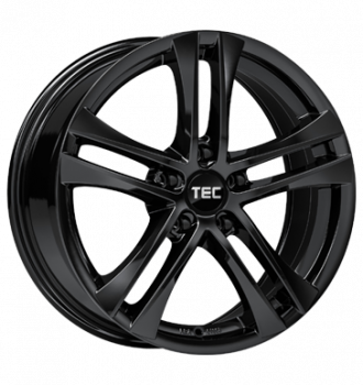 TEC Speedwheels, AS4 Evo, 8x19 ET25 5x112 72,5, schwarz-glanz