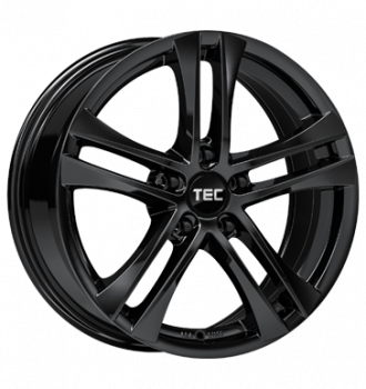 TEC Speedwheels, AS4 Evo, 8x19 ET45 5x108 63,4, schwarz-glanz