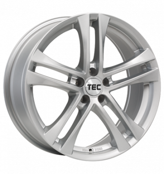 TEC Speedwheels, AS4, 8x18 ET38 5x100 64, brillant-silber