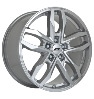 ATS, Temperament, 9x19 ET17 5x120 72,6, royal-silber