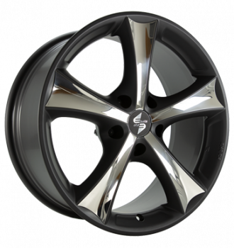 Eta Beta, Tettsut-X, 8,5x18 ET45 5x120 65,1, black