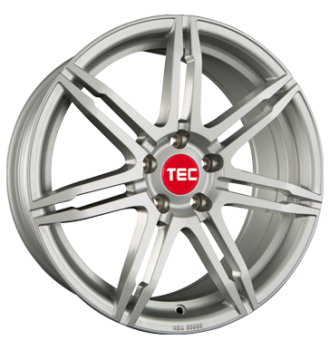 TEC Speedwheels, GT 2, 8x18 ET45 5x112 72,5, kristall-silber
