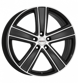 Dezent, TH Dark, 9x20 ET50 5x112 70,1, black polished
