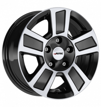 Autec, Tigris, 6x14 ET30 5x112 66,6, schwarz poliert
