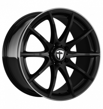 Tomason, TN1, 8,5x19 ET40 5x108 72,6, black rim polished